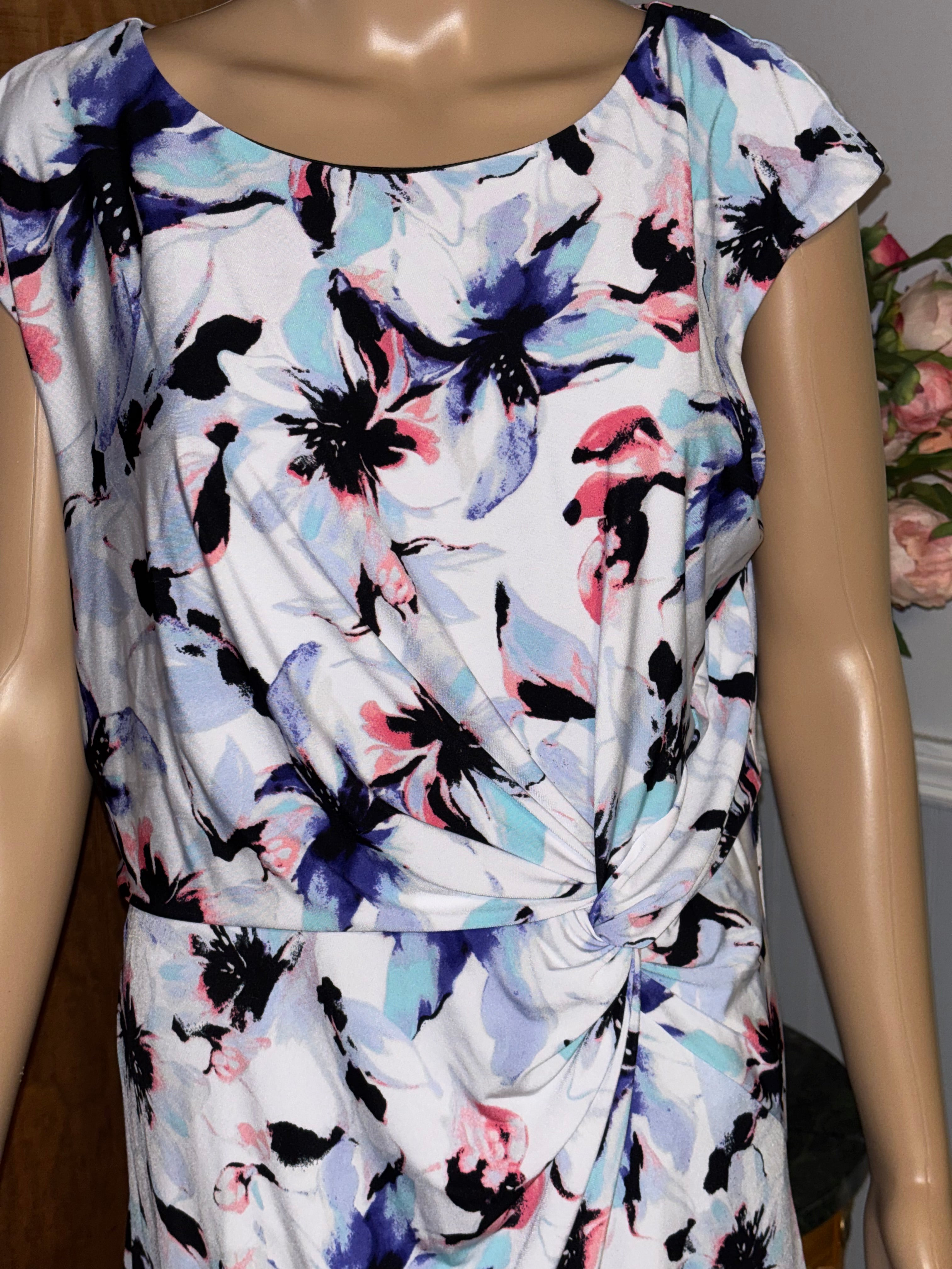 212 Collection Floral Dress XL