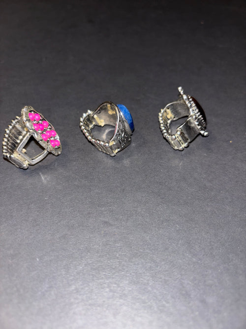 3 paparazzi stretch rings