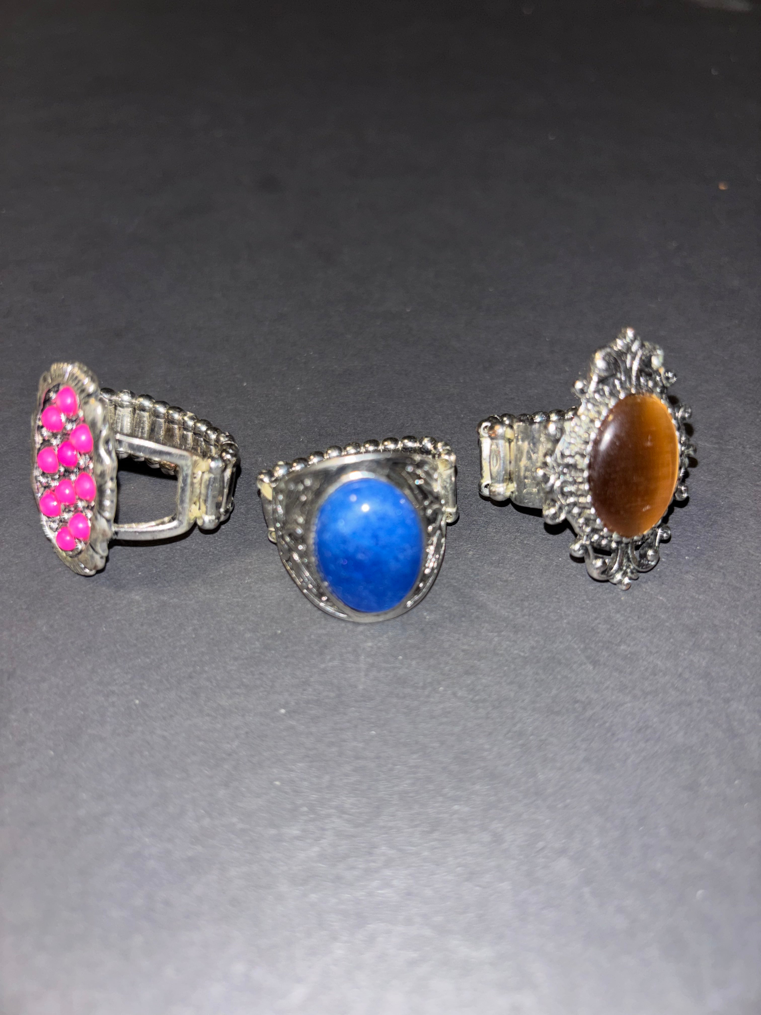 3 paparazzi stretch rings